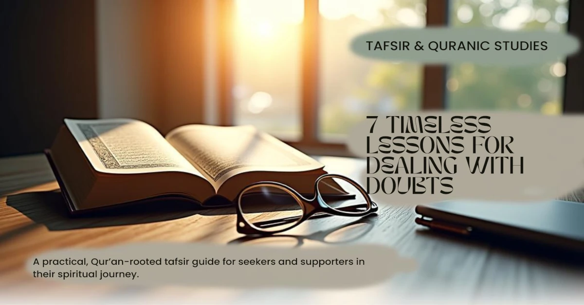 7 Timeless Lessons on Dealing with Doubts in Islam - A Practical Tafsir Guide 1 7 Timeless Lessons on Dealing with Doubts in Islam - A Practical Tafsir Guide