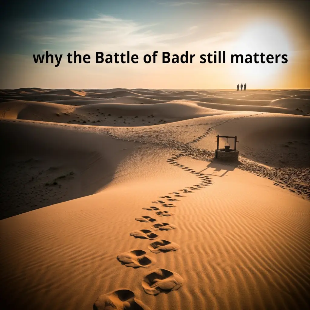 Battle of Badr Lessons - why the Battle of Badr still matters Battle of Badr Lessons - why the Battle of Badr still matters