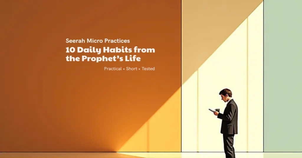 Proven Seerah Micro Practices - 10 Daily Habits from the Prophet’s Life to Build Spiritual Resilience