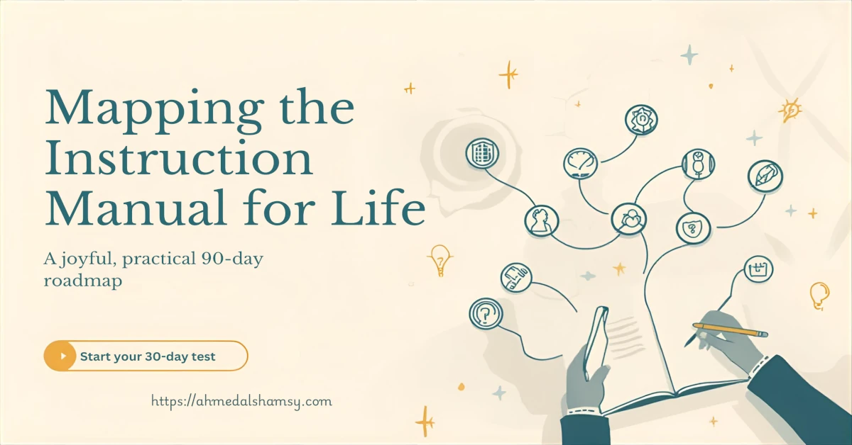 Mapping the Instruction Manual For Life